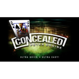 CONCEALED (Gimmicks and Online Instructions) by Peter Eggink