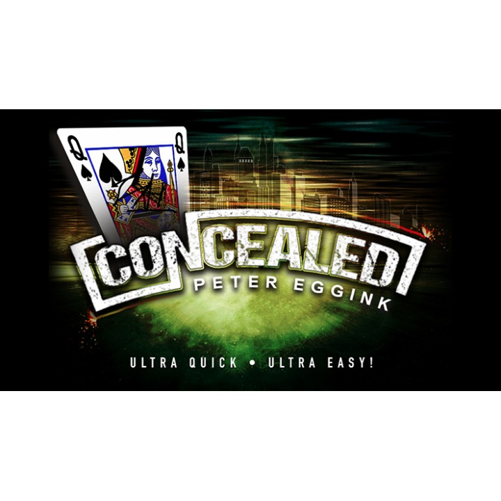 CONCEALED (Gimmicks and Online Instructions) by Peter Eggink