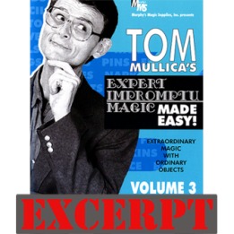 Bill to Matches video DOWNLOAD (Excerpt of Mullica Expert Impromptu Magic Made Easy Tom Mullica- 3, DVD)