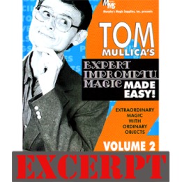 The Indian Bean Mystery video DOWNLOAD (Excerpt of Mullica Expert Impromptu Magic Made Easy Tom Mullica- 2, DVD)
