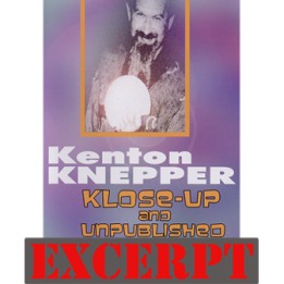 Sponge Balls Like Never Before video DOWNLOAD (Excerpt of Klose-Up And Unpublished by Kenton Knepper)