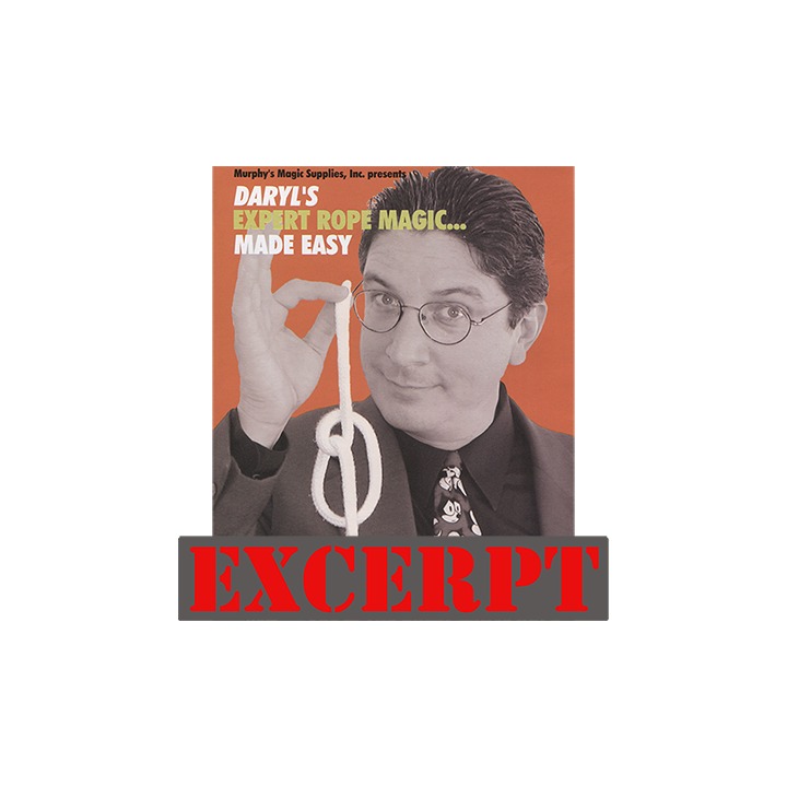 Daryl's Rope Routine (excerpt from Expert Rope Magic Made Easy Vol 3) video DOWNLOAD