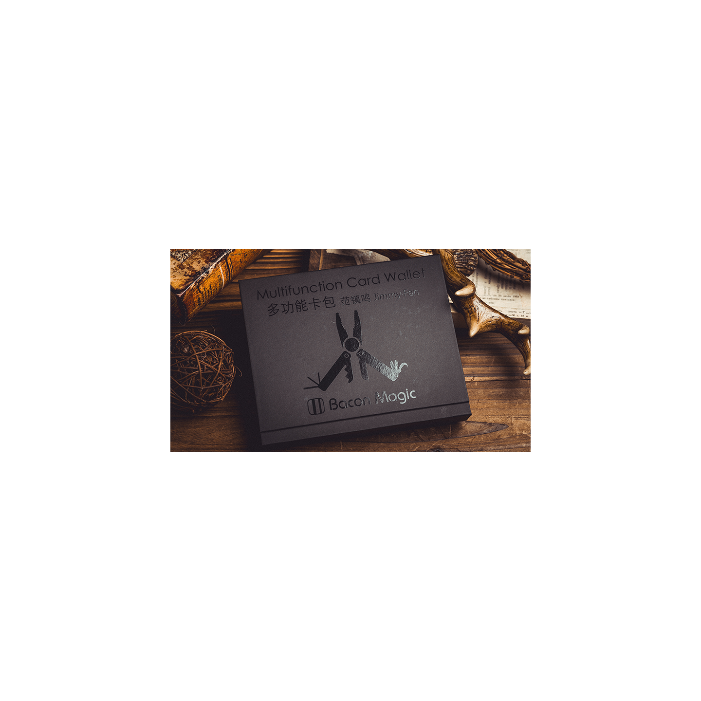 Multifunction Card Wallet by Jimmy Fan & Bacon Magic