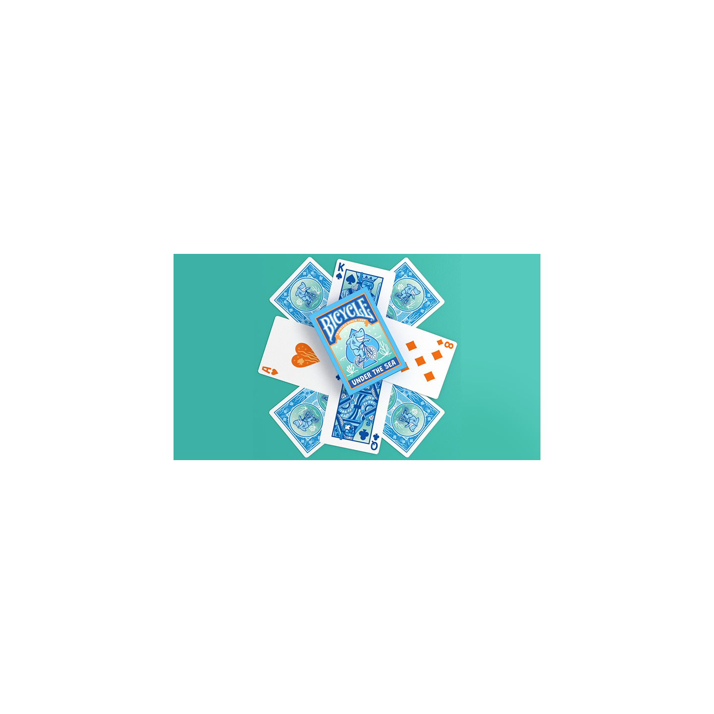 Bicycle Under the Sea Playing Cards by US Playing Card