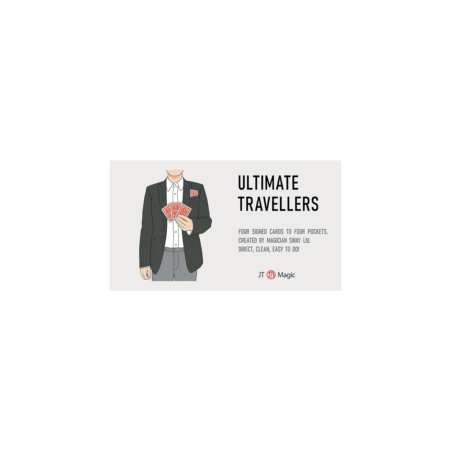 Ultimate Travelers by Sway Liu and JT Magic (Red)
