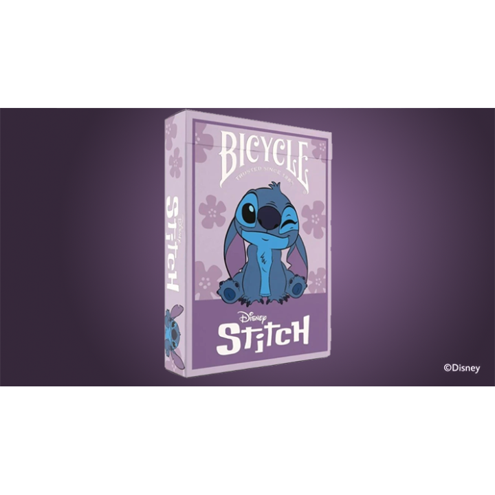 Bicycle Disney Stitch (Purple) Playing Cards by US Playing Card Co