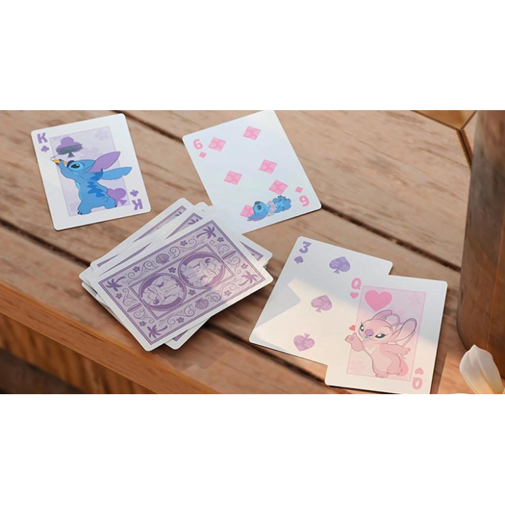 Bicycle Disney Stitch (Purple) Playing Cards by US Playing Card Co