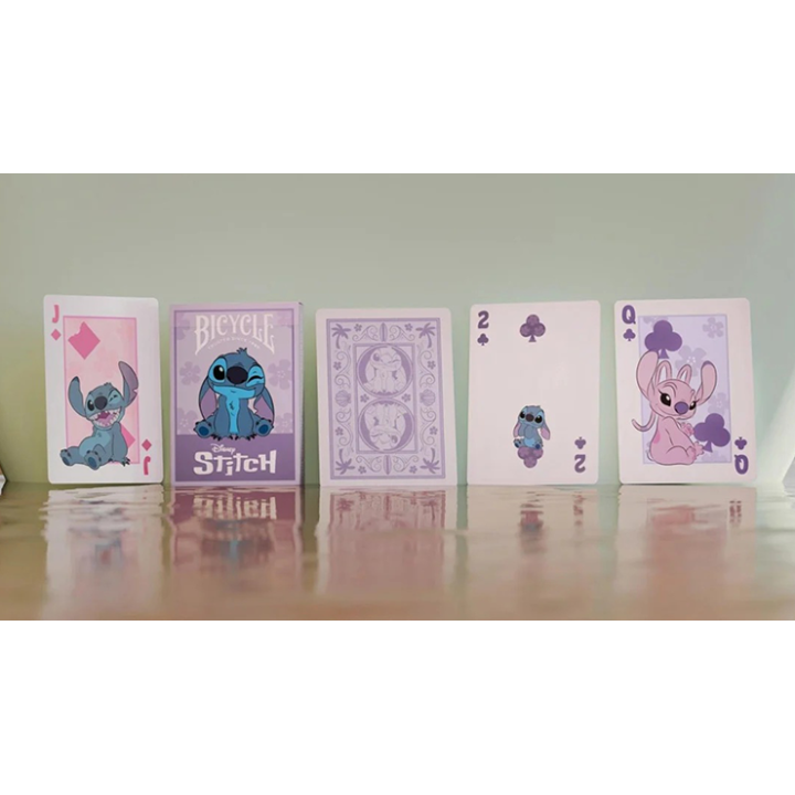 Bicycle Disney Stitch (Purple) Playing Cards by US Playing Card Co