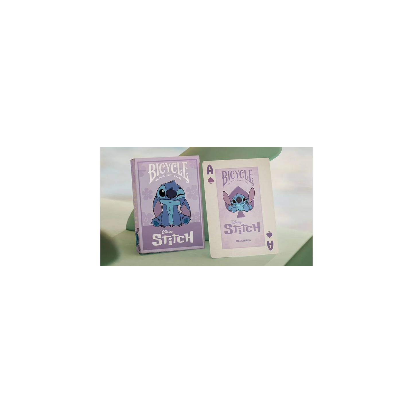 Bicycle Disney Stitch (Purple) Playing Cards by US Playing Card Co