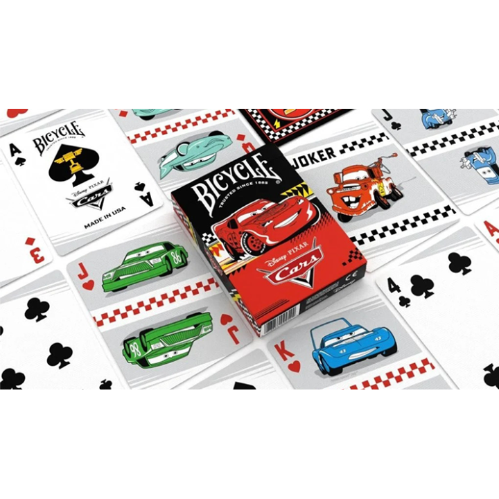 Bicycle Disney Cars Playing Cards by US Playing Card Co