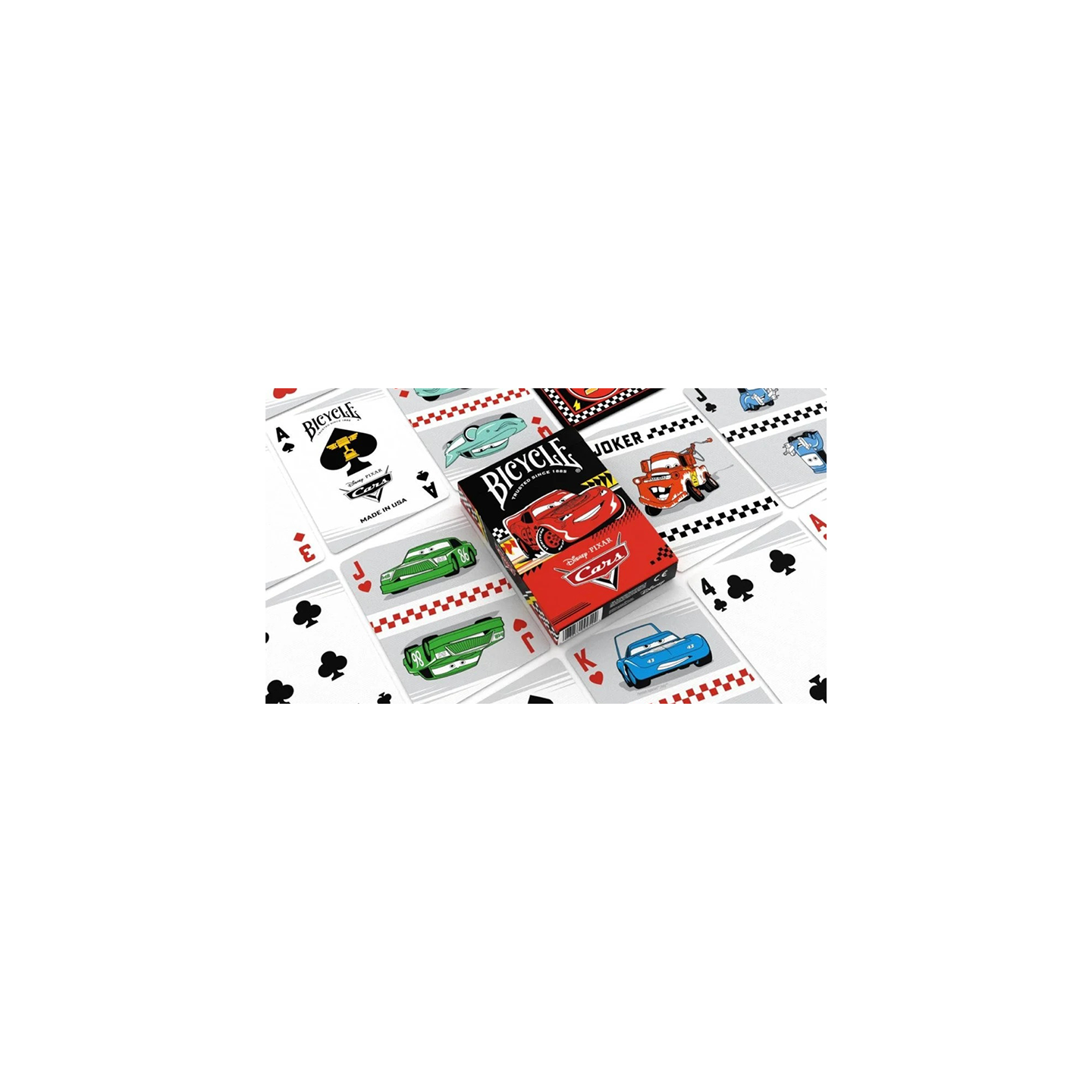 Bicycle Disney Cars Playing Cards by US Playing Card Co