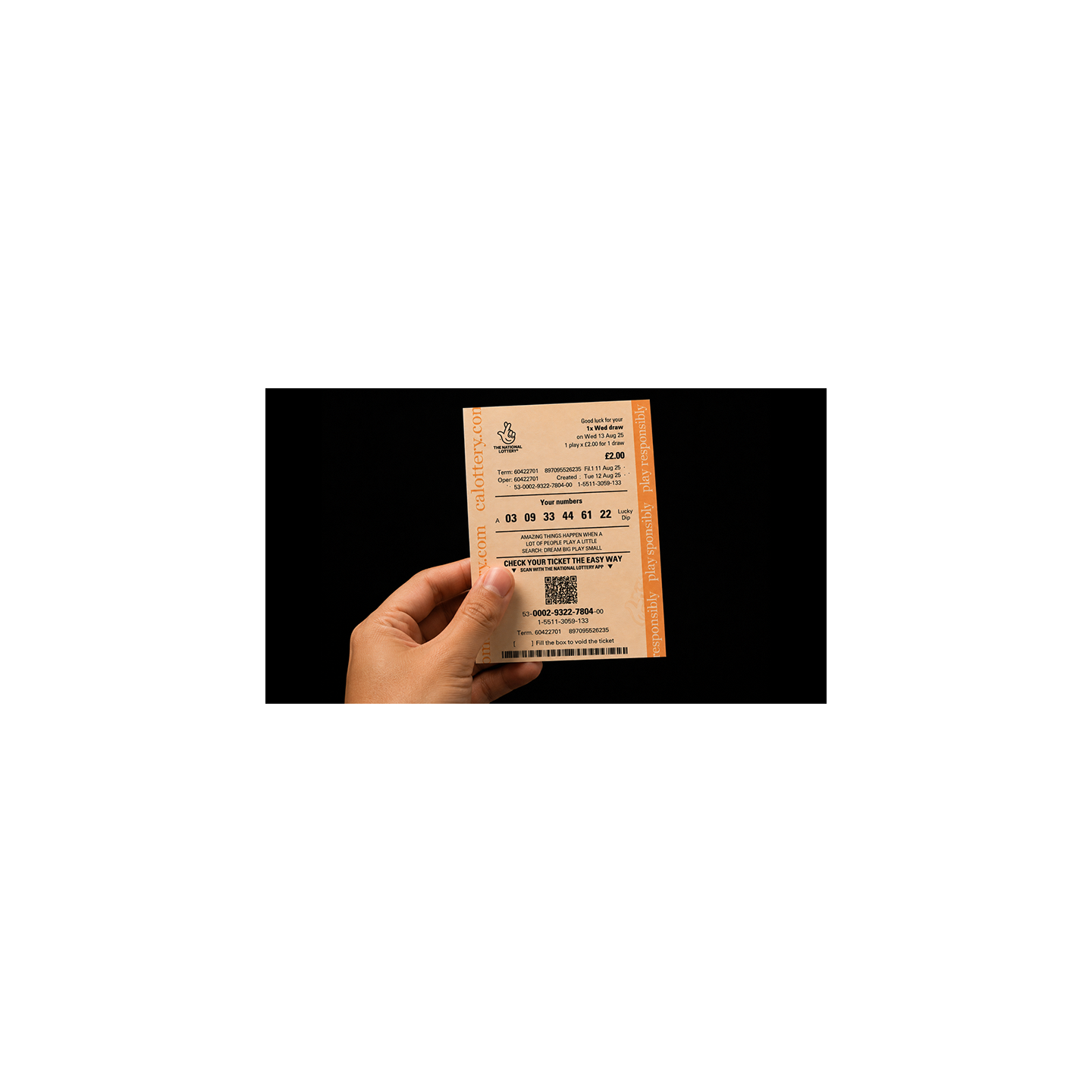 Cosmos UK Lotto Roll by BlackBox Magic Creations