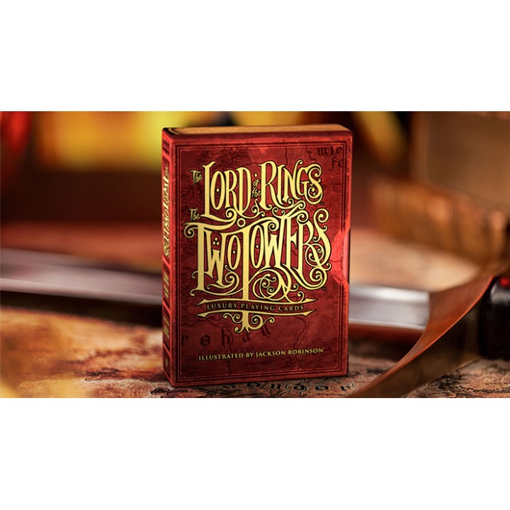 The Lord of the Rings - Two Towers Playing Cards (Foiled Edition) by Kings Wild