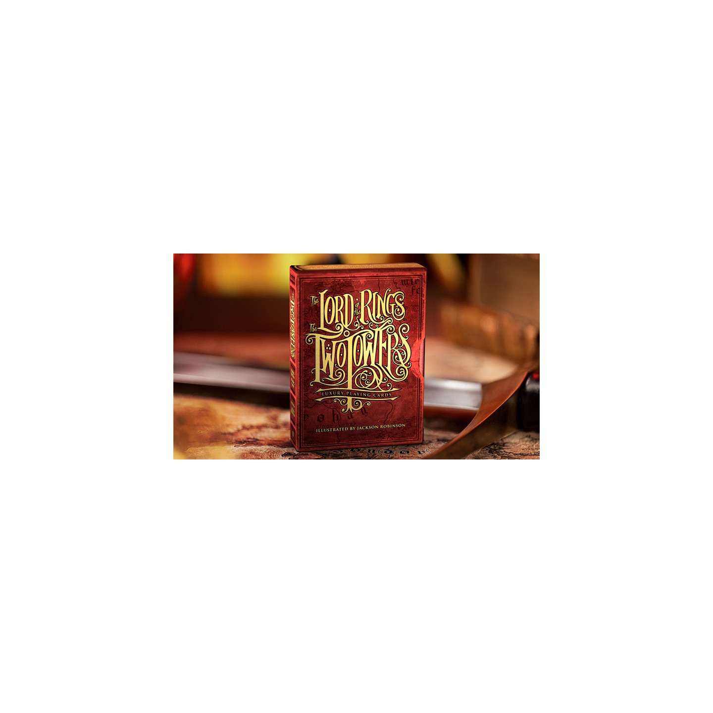 The Lord of the Rings - Two Towers Playing Cards (Foiled Edition) by Kings Wild