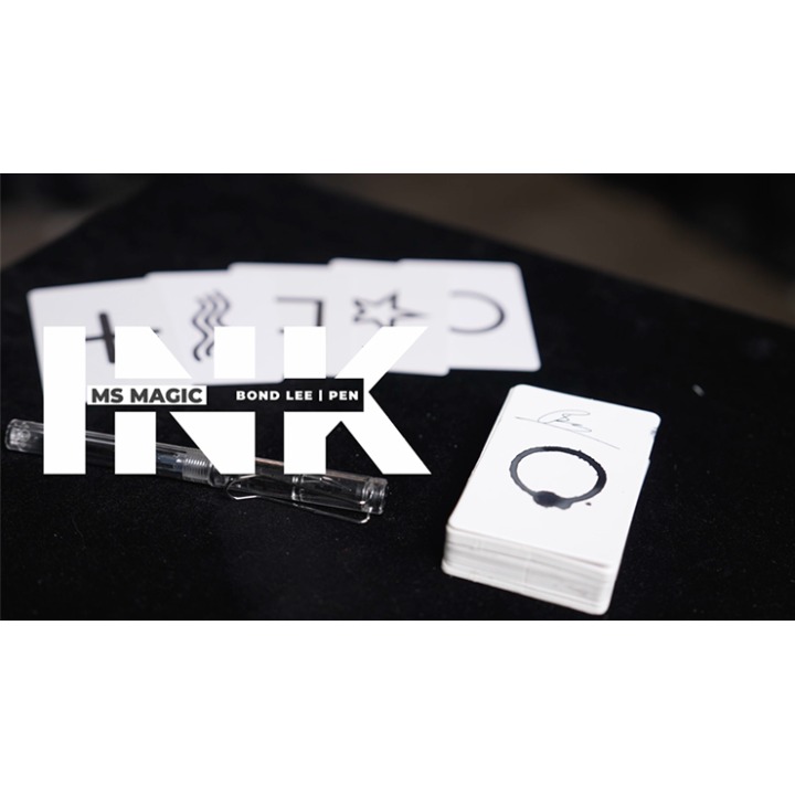 Ink (Gimmicks and Online Instructions) by Bond, Pen & MS Magic