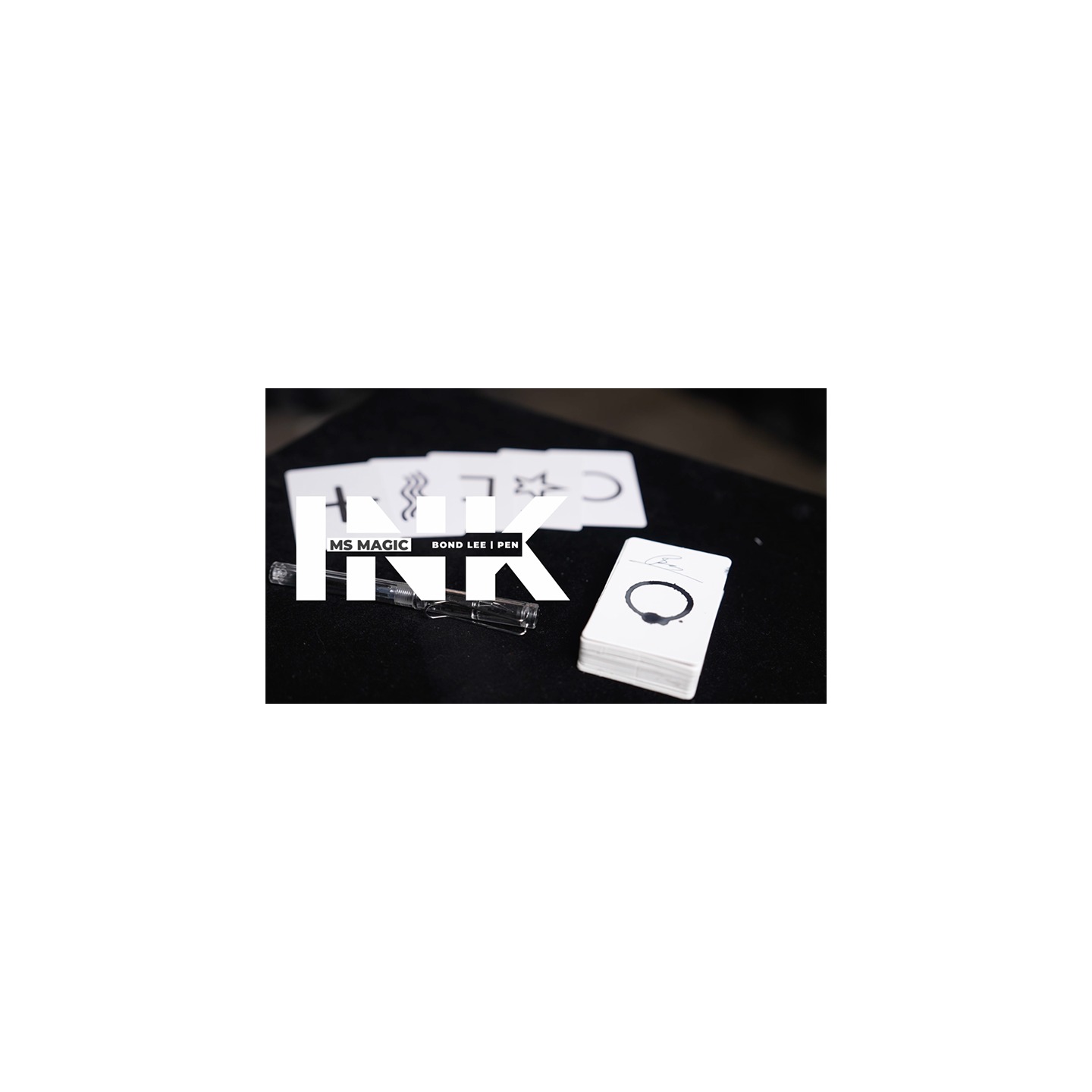Ink (Gimmicks and Online Instructions) by Bond, Pen & MS Magic