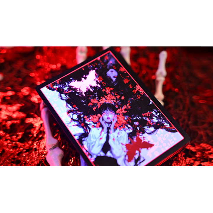 Crimson Maple Playing Cards by Evokad