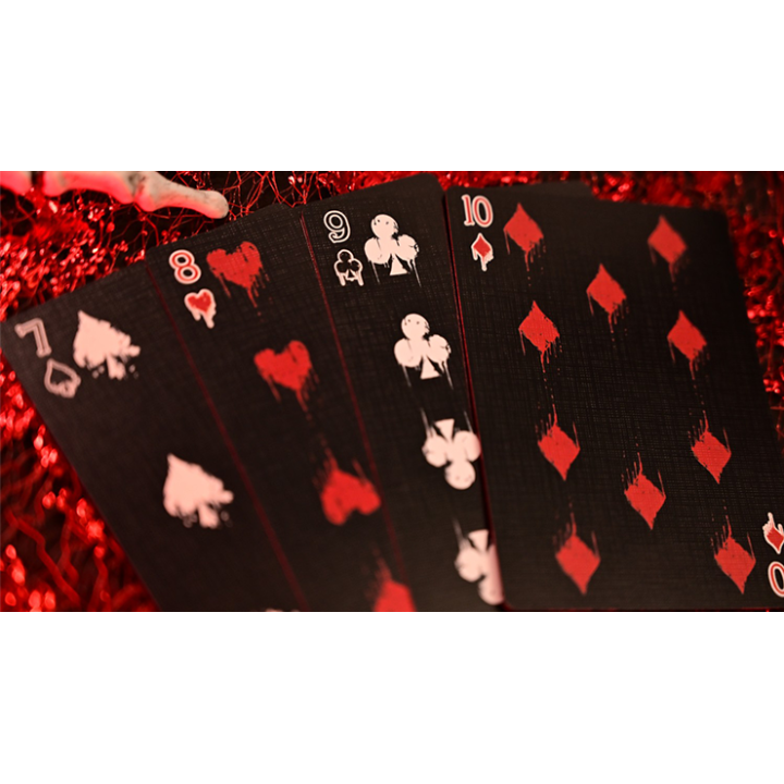 Crimson Maple Playing Cards by Evokad