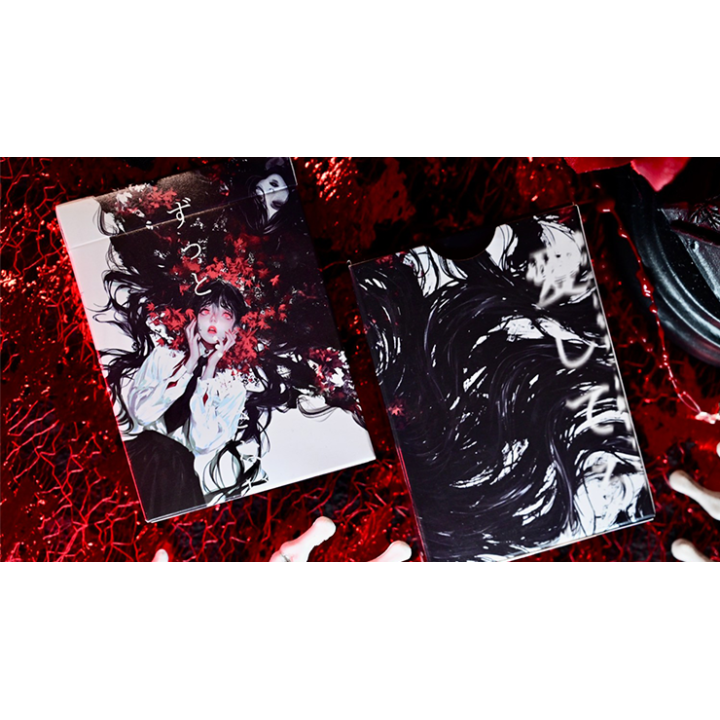 Crimson Maple Playing Cards by Evokad