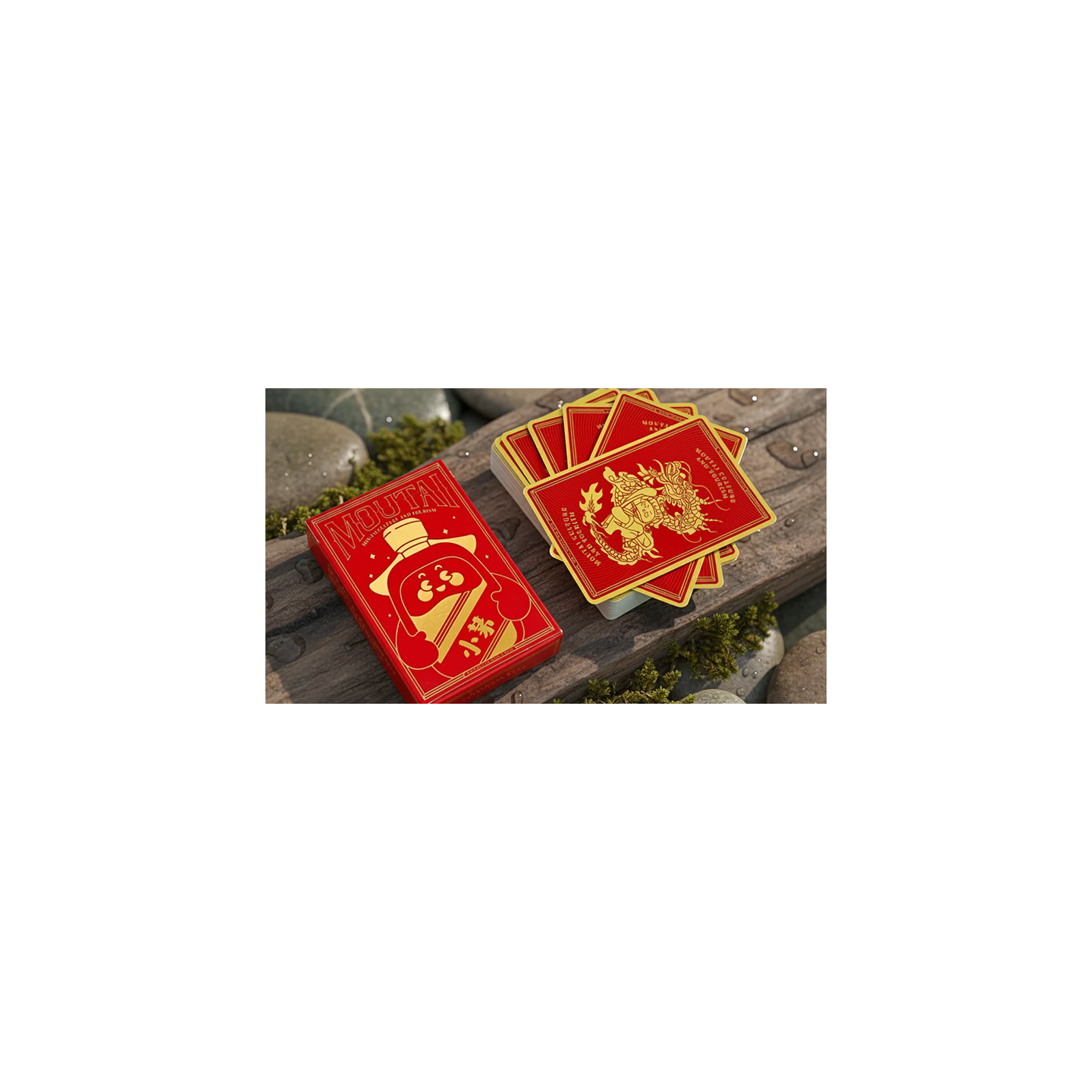 MOUTAI Red Limited Edition (2 Deck Set) Playing Cards