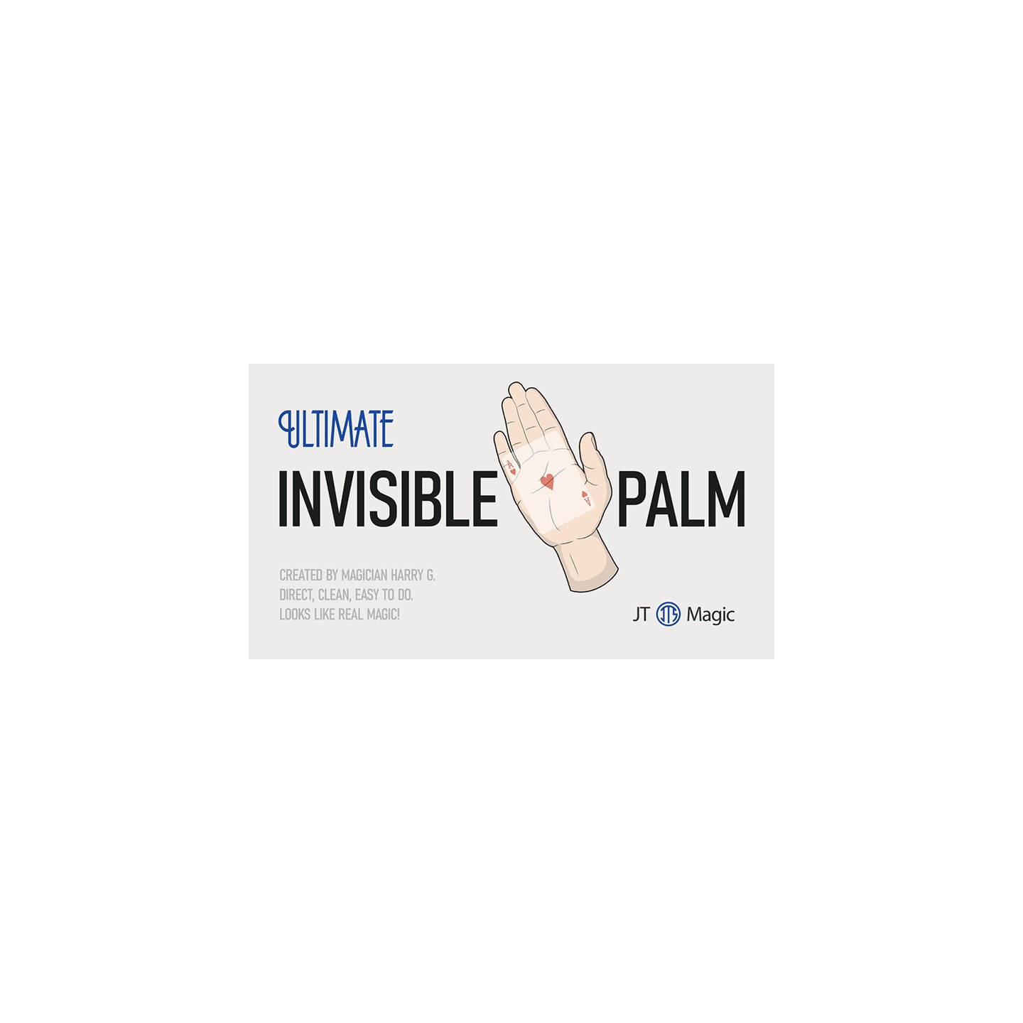 Ultimate Invisible Palm BLUE by JT