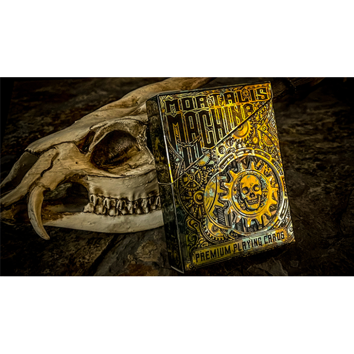 Mortalis Machina Cobalt Standard Edition Playing Cards
