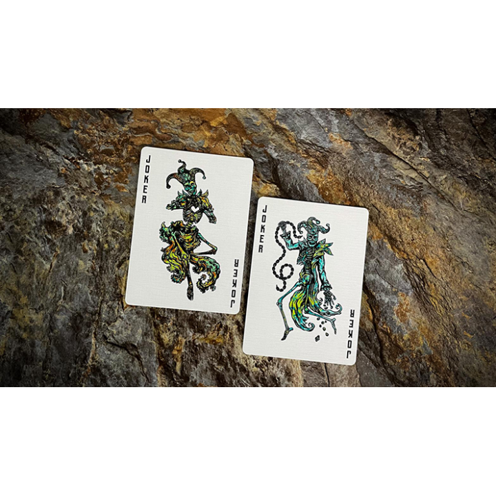 Mortalis Machina Cobalt Standard Edition Playing Cards