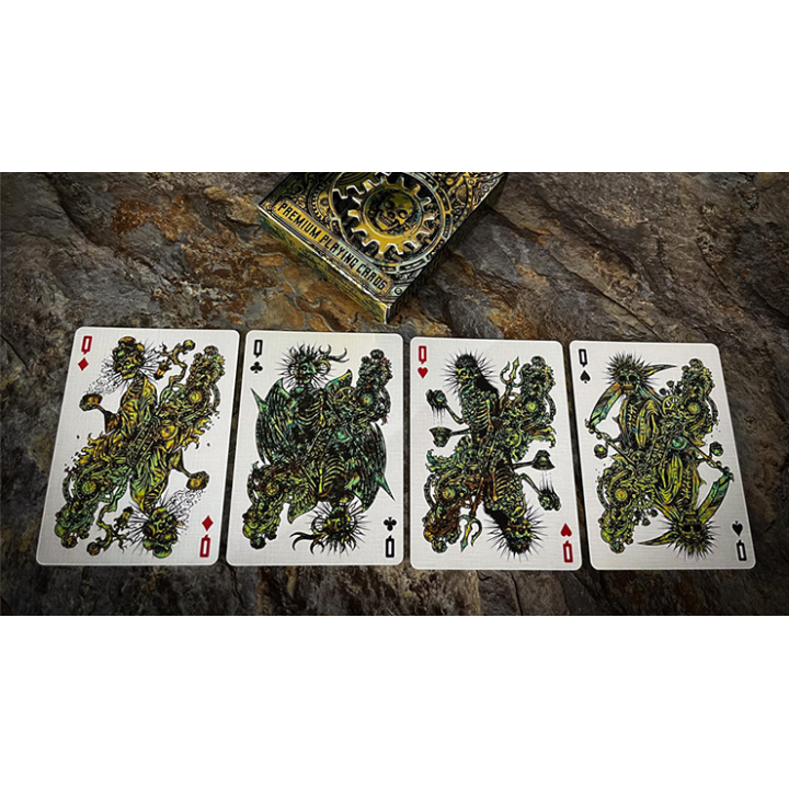 Mortalis Machina Cobalt Standard Edition Playing Cards