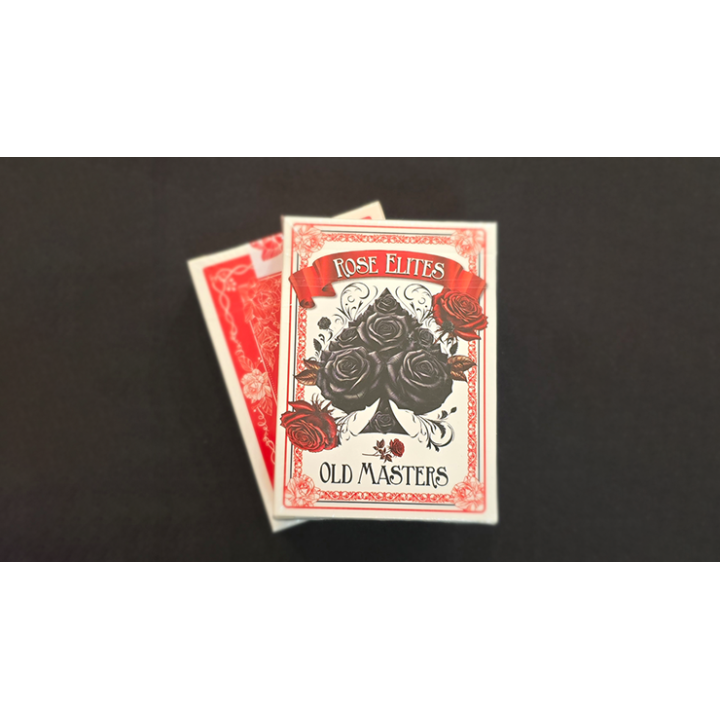 Rose Elites - Old Masters (Red) Marked Deck Playing Cards