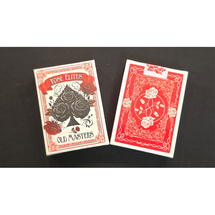 Rose Elites - Old Masters (Red) Marked Deck Playing Cards