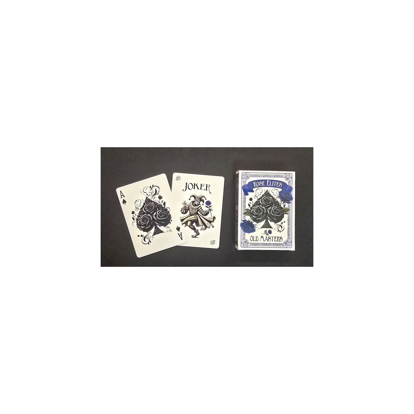 Rose Elites - Old Masters (Blue) Marked Deck Playing Cards