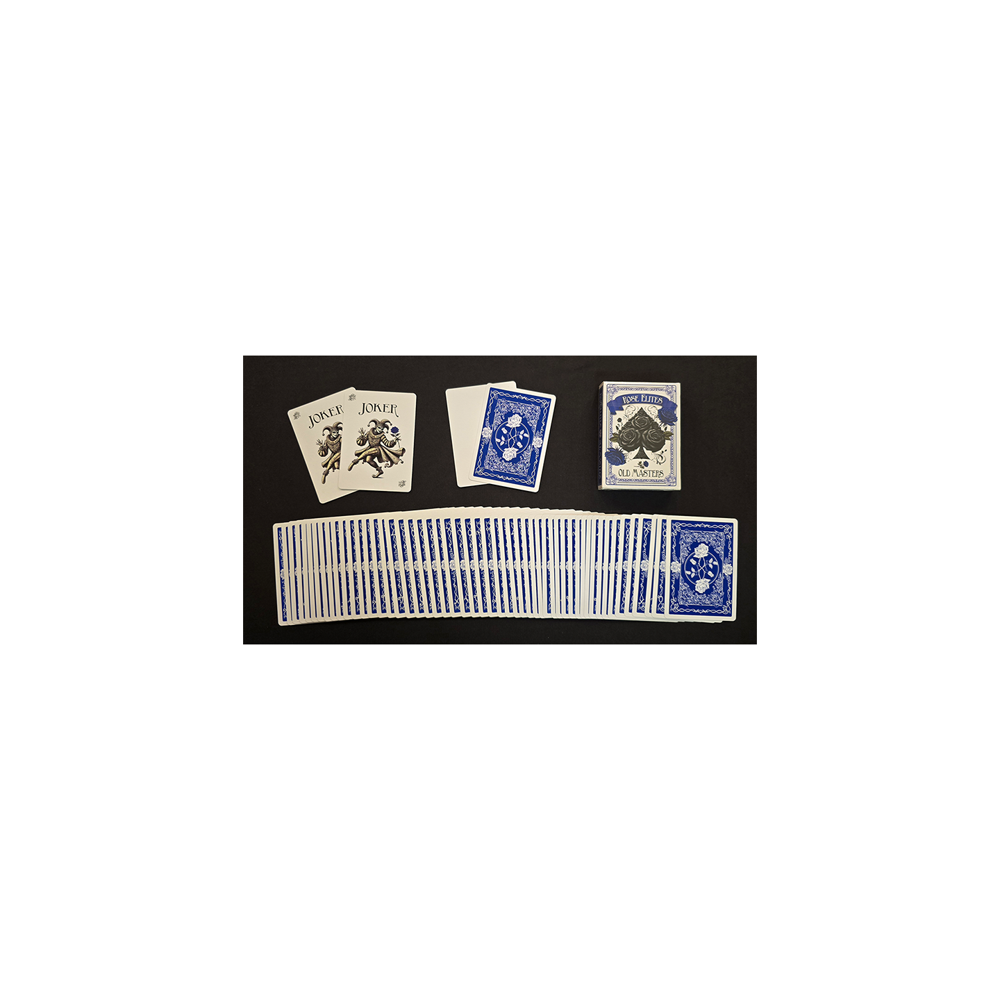 Rose Elites - Old Masters (Blue) Marked Deck Playing Cards