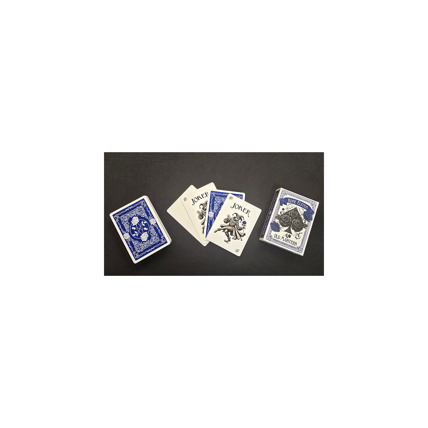 Rose Elites - Old Masters (Blue) Marked Deck Playing Cards