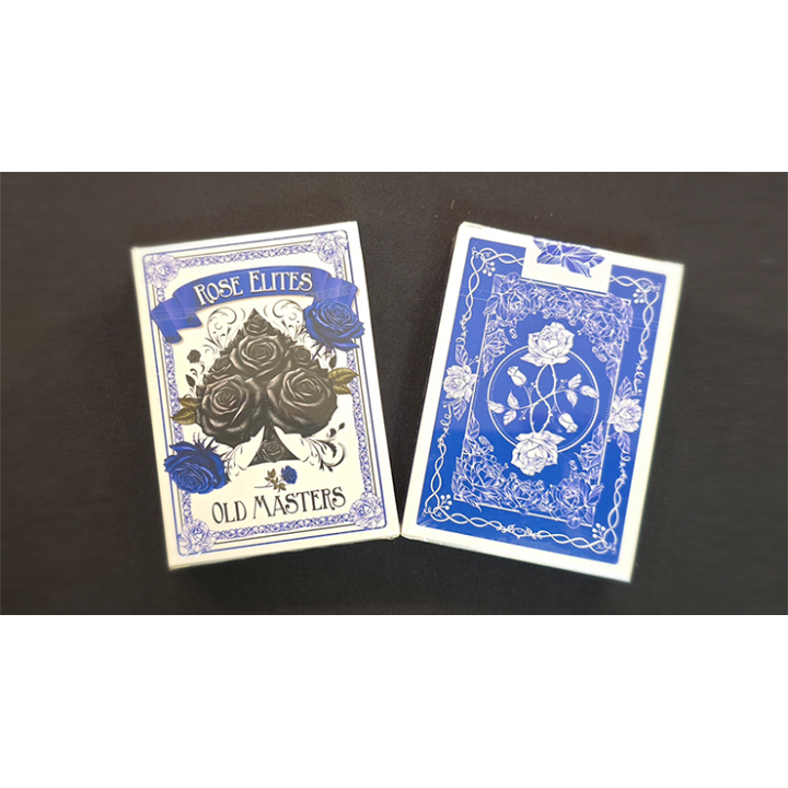 Rose Elites - Old Masters (Blue) Marked Deck Playing Cards