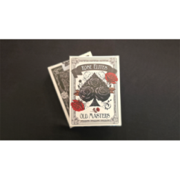 Rose Elites - Old Masters (Black) Marked Deck Playing Cards