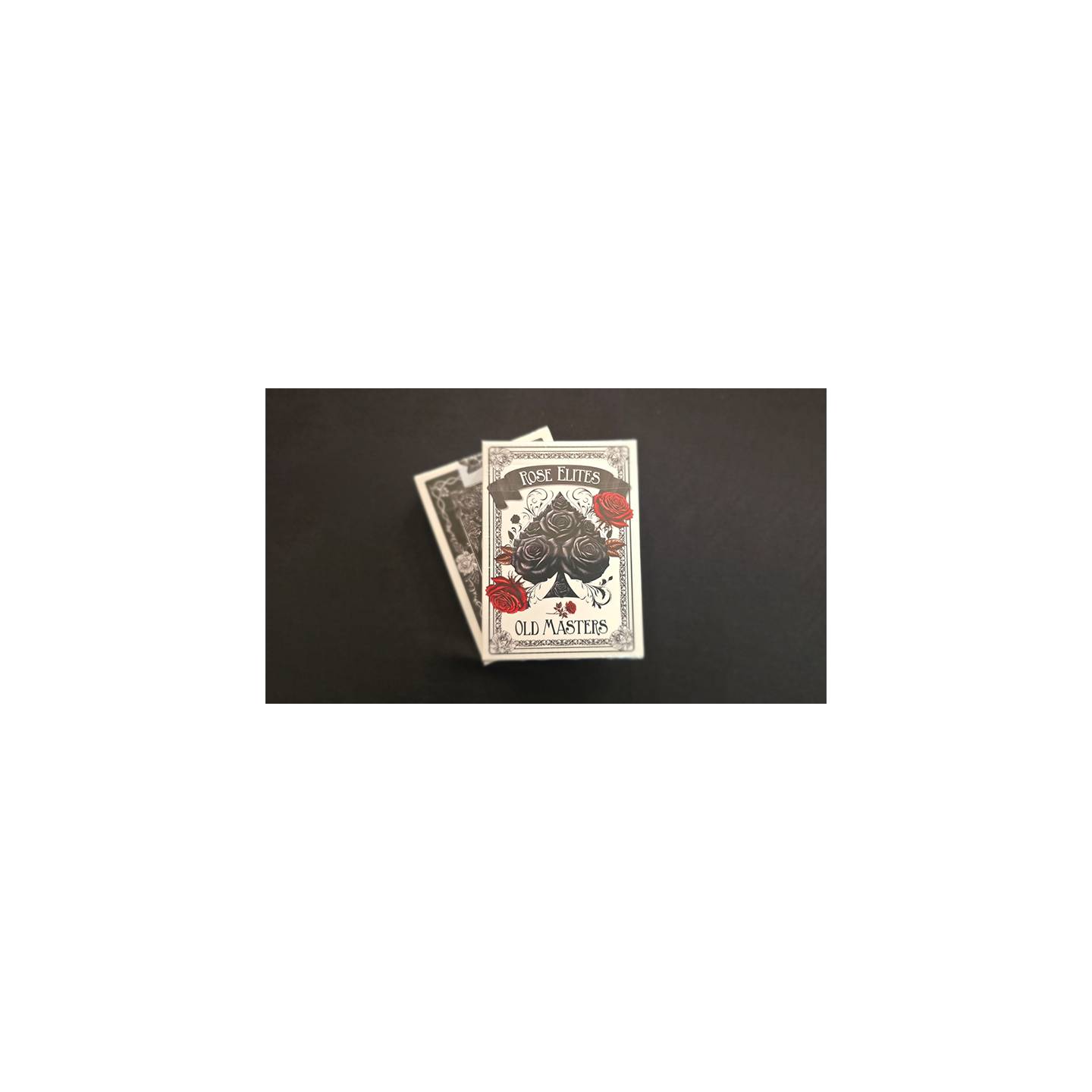 Rose Elites - Old Masters (Black) Marked Deck Playing Cards