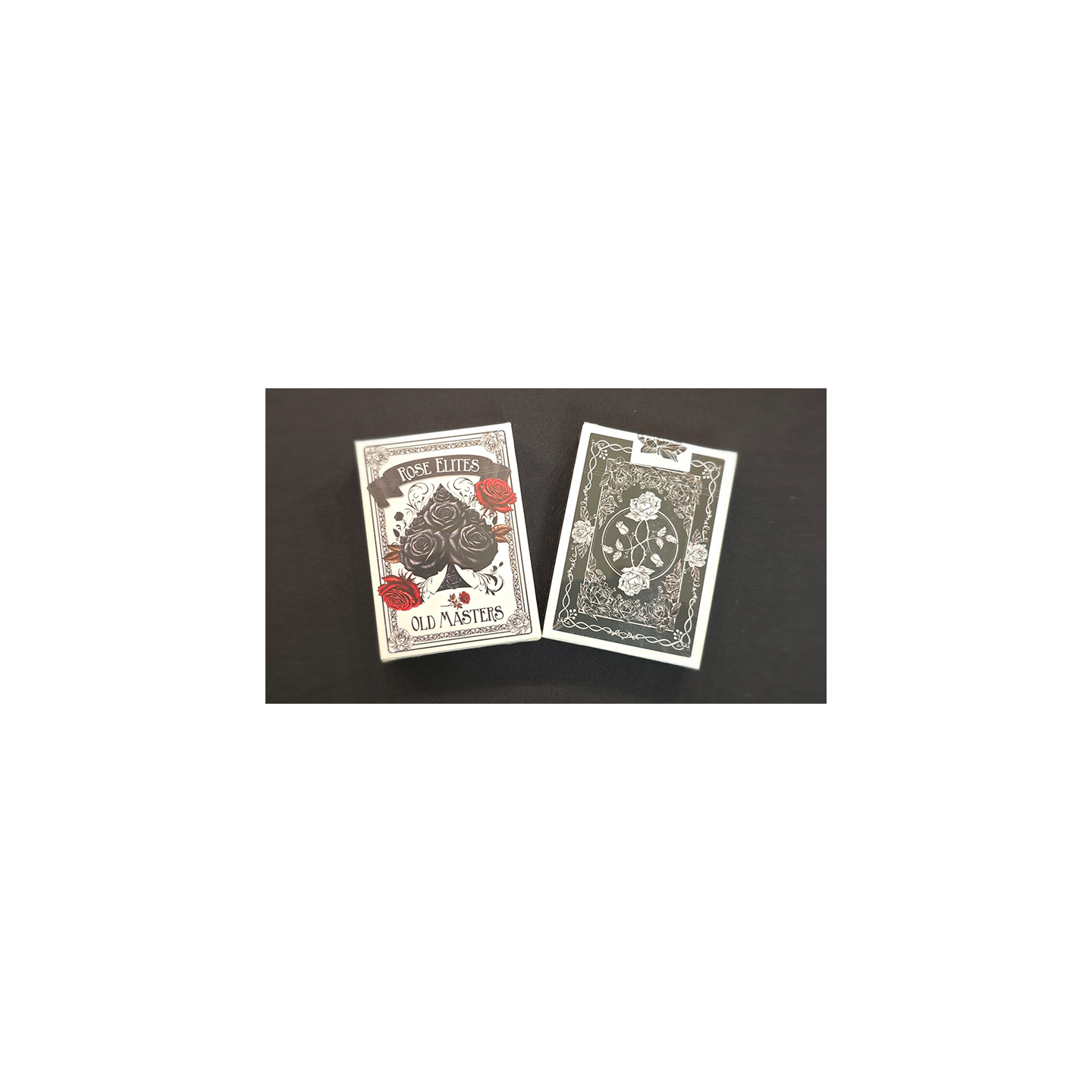 Rose Elites - Old Masters (Black) Marked Deck Playing Cards