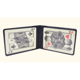 Horizontal Holder Deluxe (2 transparent pockets)
