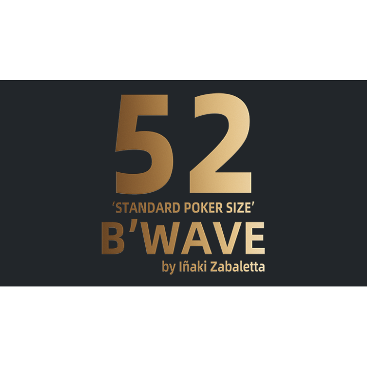 52 B'Wave (Poker Size) by Iñaki Zabaletta