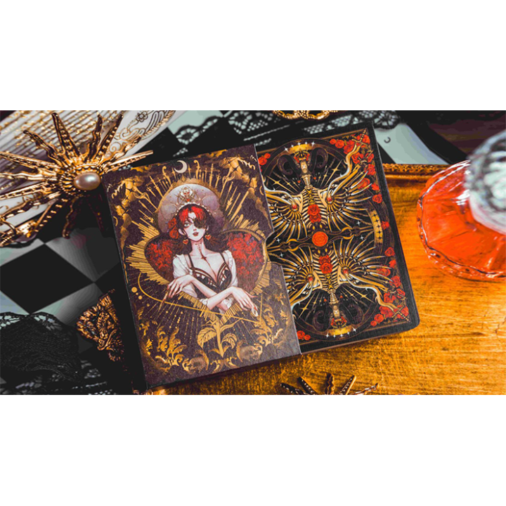 Silence V3 (Black) Playing Cards by KING STAR
