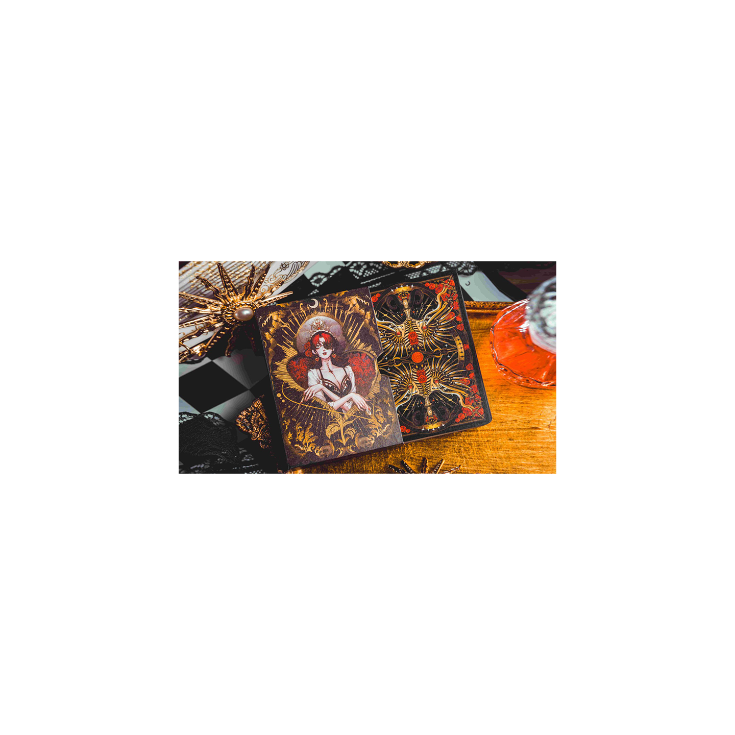 Silence V3 (Black) Playing Cards by KING STAR