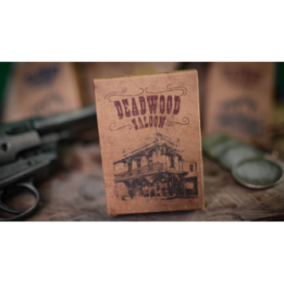 Deadwood Marked (Red) Playing Cards by Matthew Wright and Mark Bennett