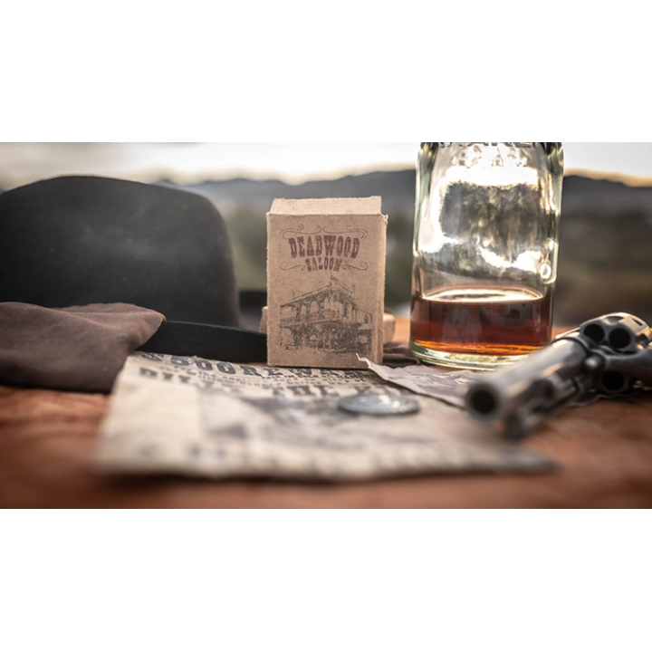 Deadwood Marked (Blue) Playing Cards by Matthew Wright and Mark Bennett