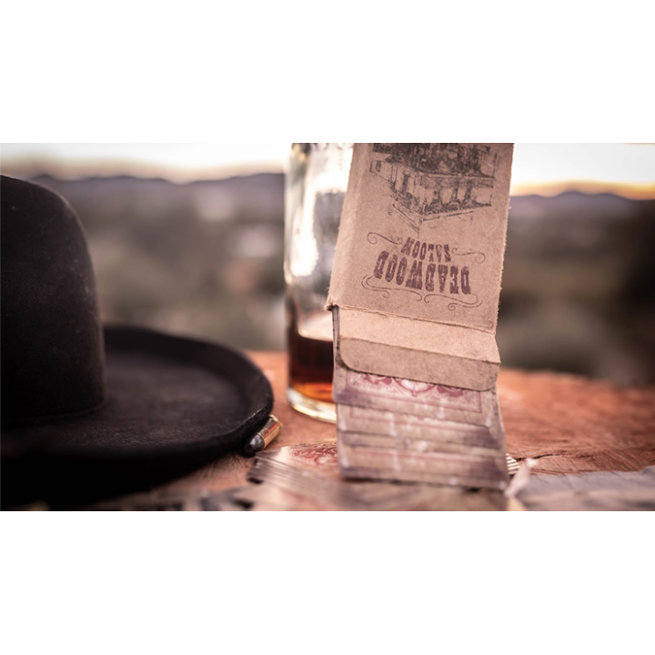 Deadwood Marked (Blue) Playing Cards by Matthew Wright and Mark Bennett