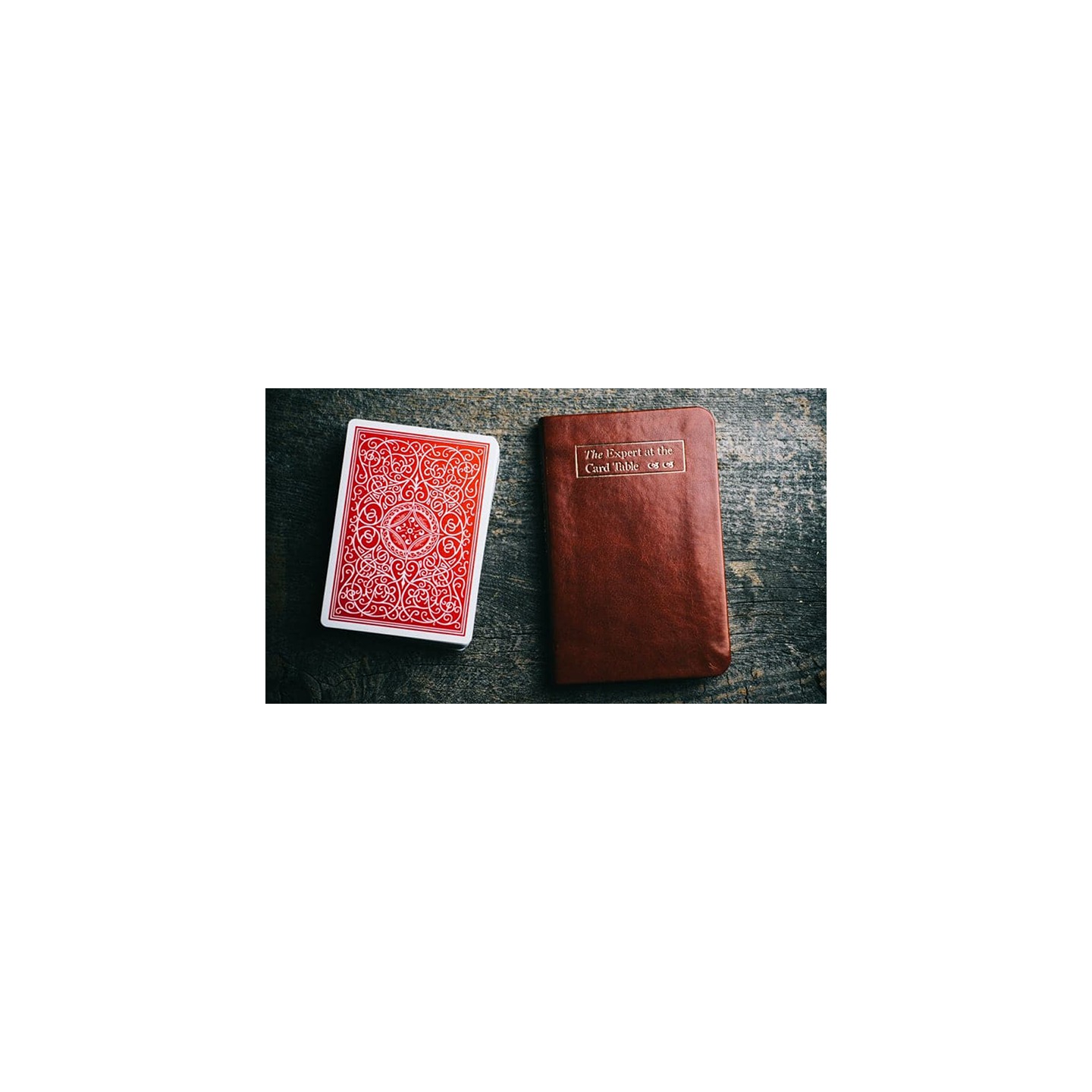 Pocket The Expert at the Card Table by Erdnase (Erdnase Bible-Chestnut Brown) - Book