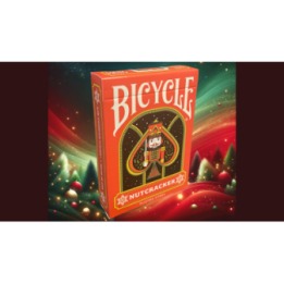 Bicycle Nutcracker (Red) Playing Cards