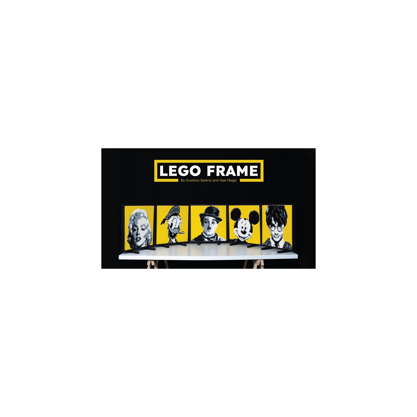 LEGO FRAME by Gustavo Sereno and Gee Magic