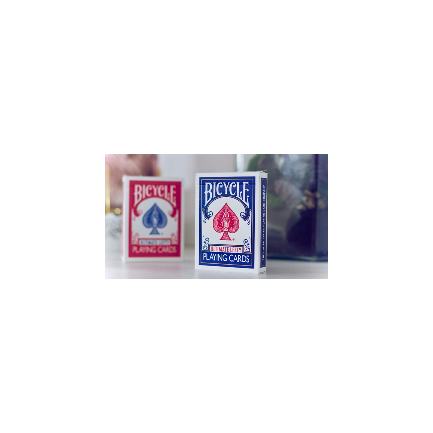 Bicycle Ultimate Lefty Deck Blue (Gimmicks and Online Instructions)
