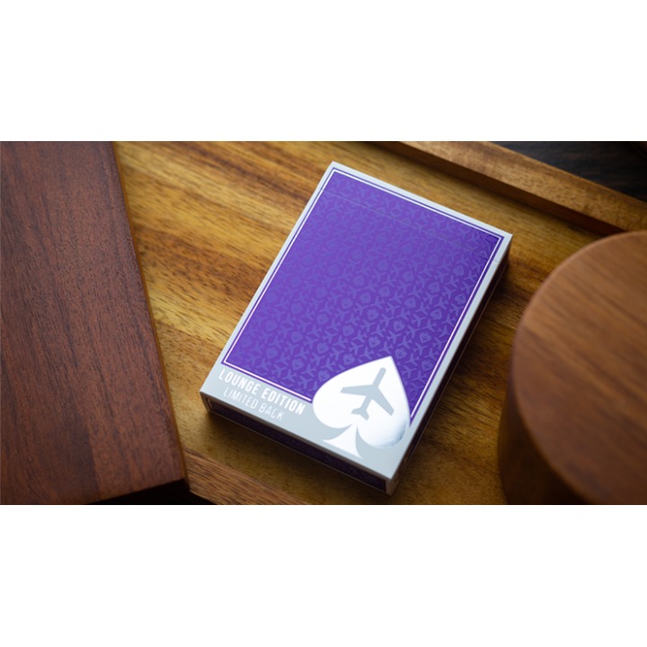 Limited Edition Lounge in Passenger Purple by Jetsetter Playing Cards