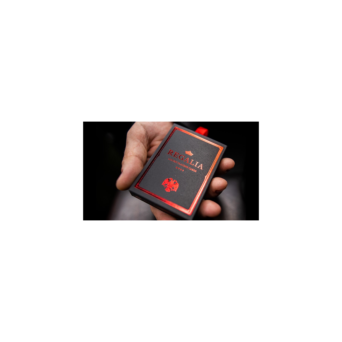 Regalia Red Playing Cards (Signature Edition) by Shin Lim